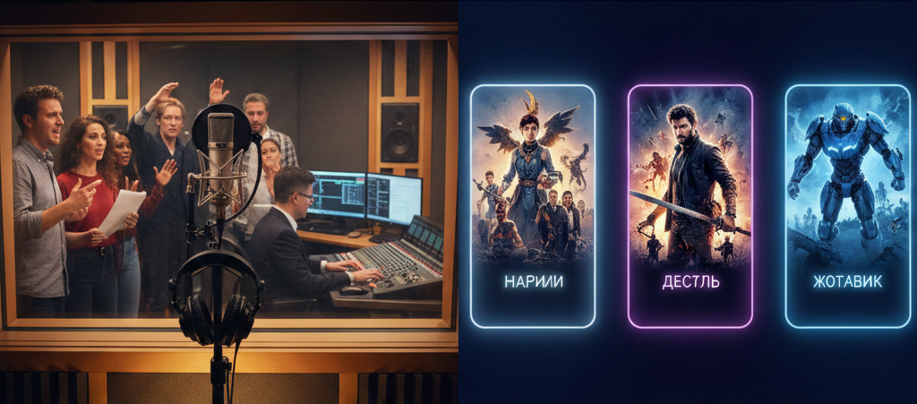 Por qué el doblaje profesional es clave en series, películas y videojuegos